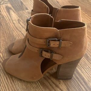 Jessica Simpson open-toe booties